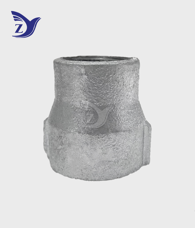 No Hub Electro Galvanized Reducing Coupling Pipe Fitting