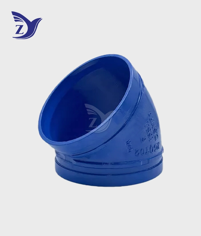 Water Grooved 22.5-degree grooved elbow